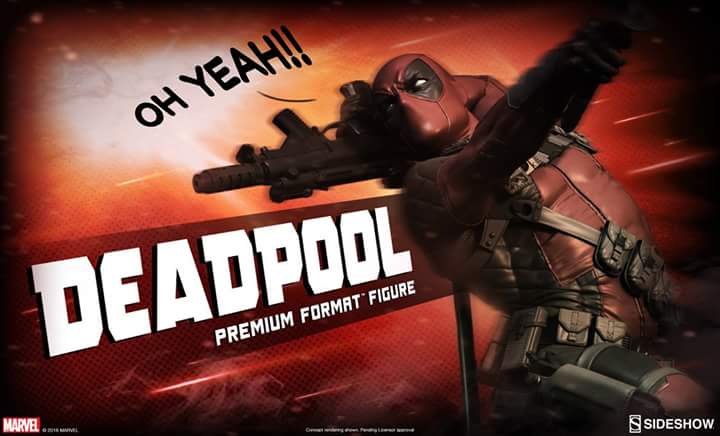 do_want's tweet photo. [TEASER] Estátuas Premium Format do Deadpool - Sideshow https://t.co/huMk6G7kIu