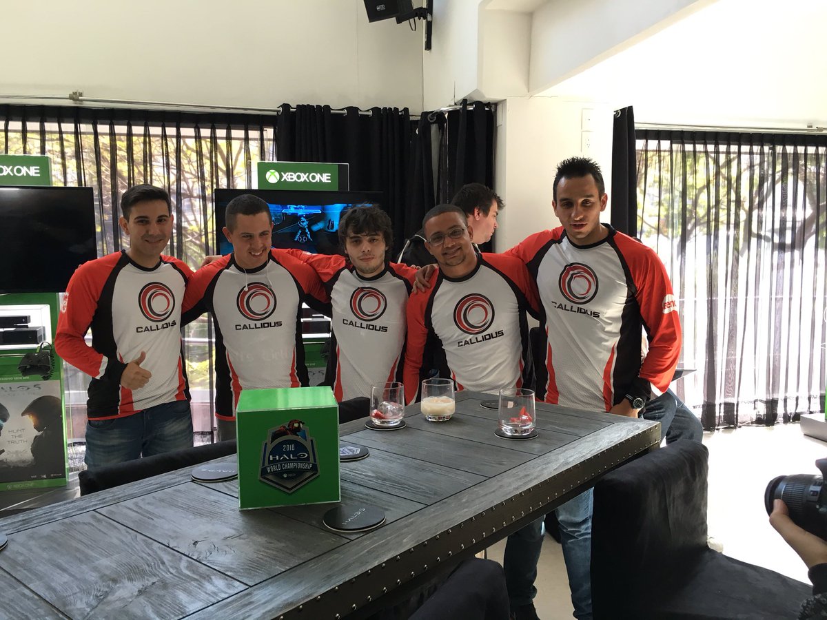 ESLlatam's tweet image. Aquí tenemos a los chicos de @callidusteam acaban de ser entrevistados #HaloWC