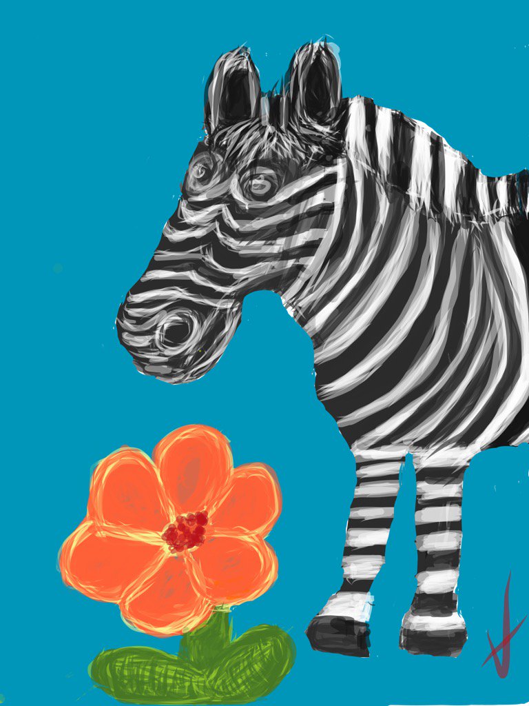 samauri_shinoa's tweet photo. Made with Adobe Illustrator Draw
#digitalart #art #reversezebra #illustration #cute https://t.co/Gx0aFuQXzF