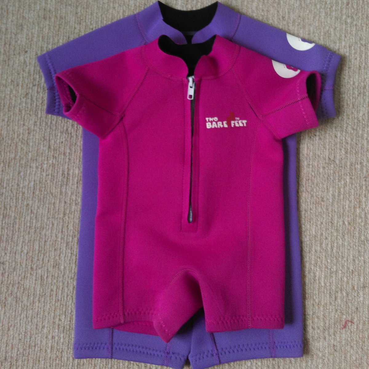 Mum_Is_'s tweet photo. Comparing size differences between old and new #babywetsuit 6-12m vs 18-24m!
#MumIs #nostalgic https://t.co/1n2RxK1MWp