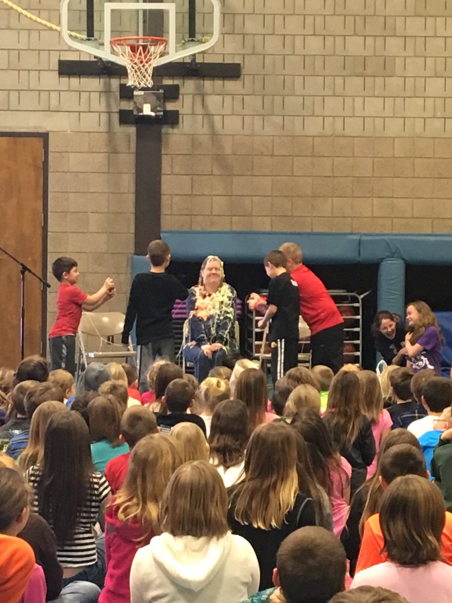 MrsKjar's tweet photo. The 'Coins for Kenya' winning classes had a fun surprise today. 3rd-Downing 2nd-Martin 1st-Yoder https://t.co/q5OvDexqiv