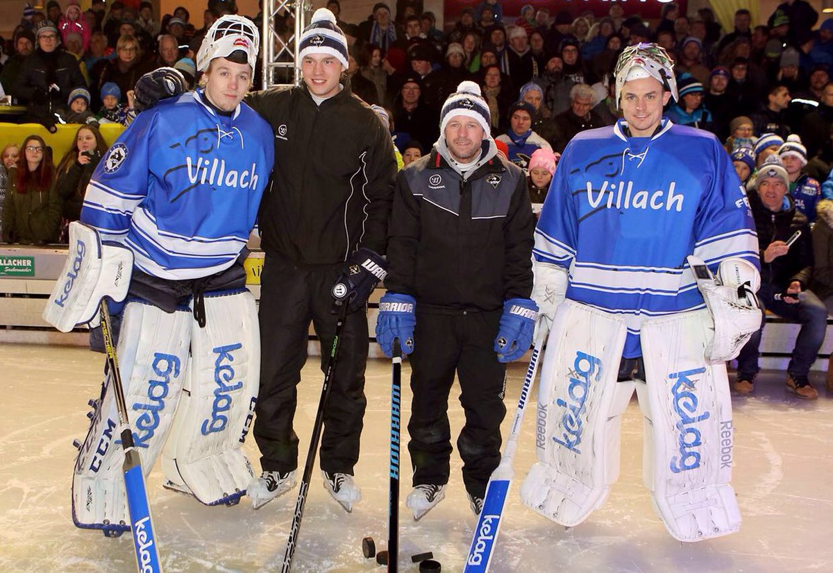 JPLamoureux1's tweet photo. Goalie Union Villach! #ecvsv https://t.co/KJCiWfr4pZ