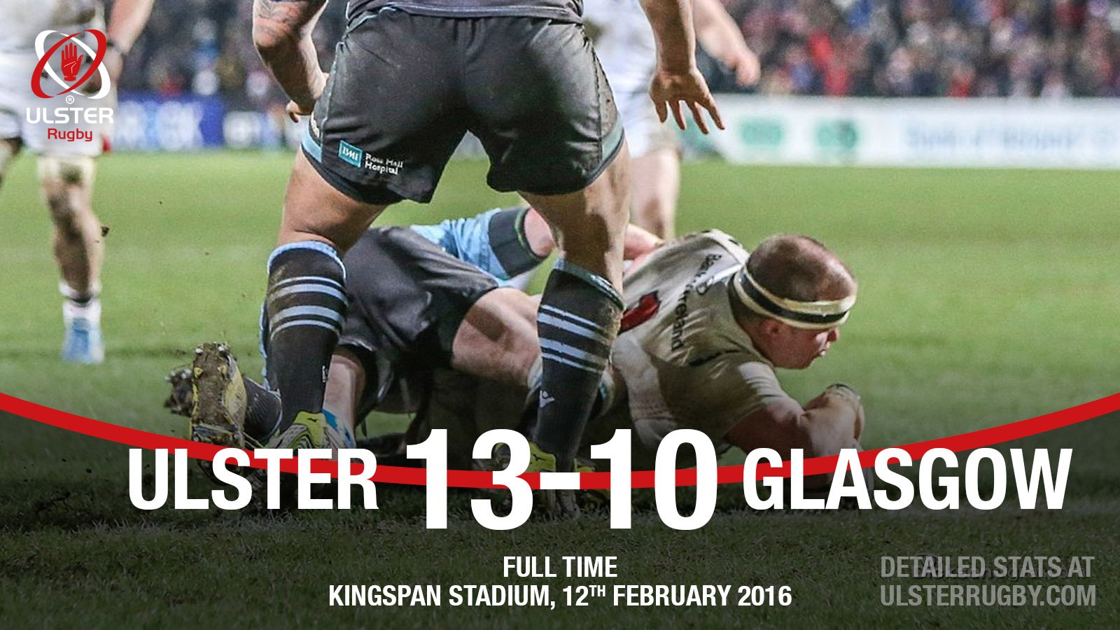 Ulster Rugby on Twitter "FULL TIME Ulster 13 10 Glasgow Warriors