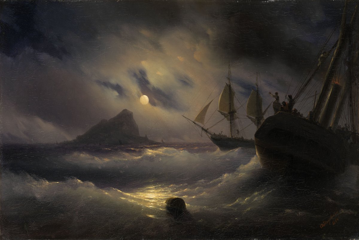Aivazovsky painted light & water like a real son of a bitch
