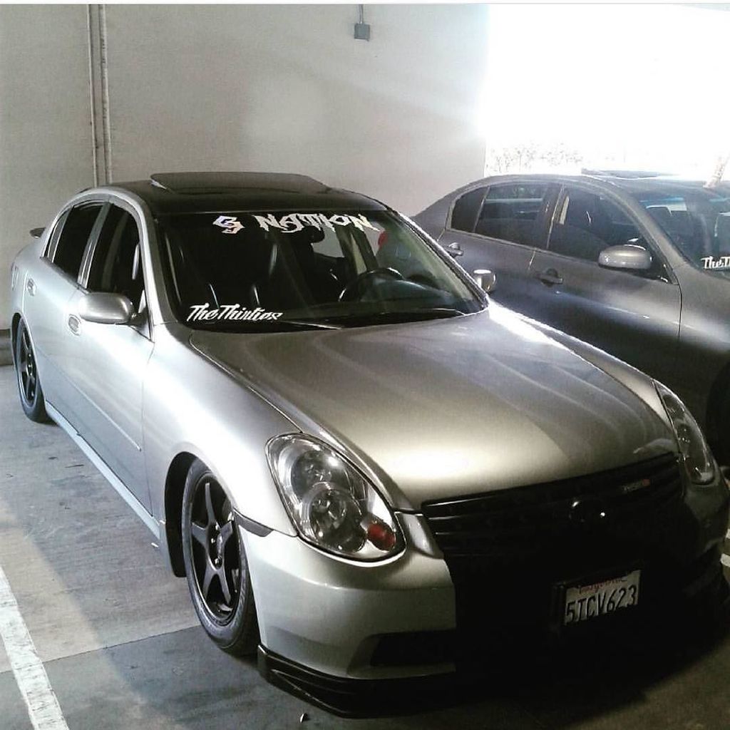 InfinitiAgora's tweet image. That low life 🚘 #TheThirties #TheThirtiesVc #VCChapter #Slammed #G35 #SedanGang #ActiveMember #FuckSpeedBumps #infi…