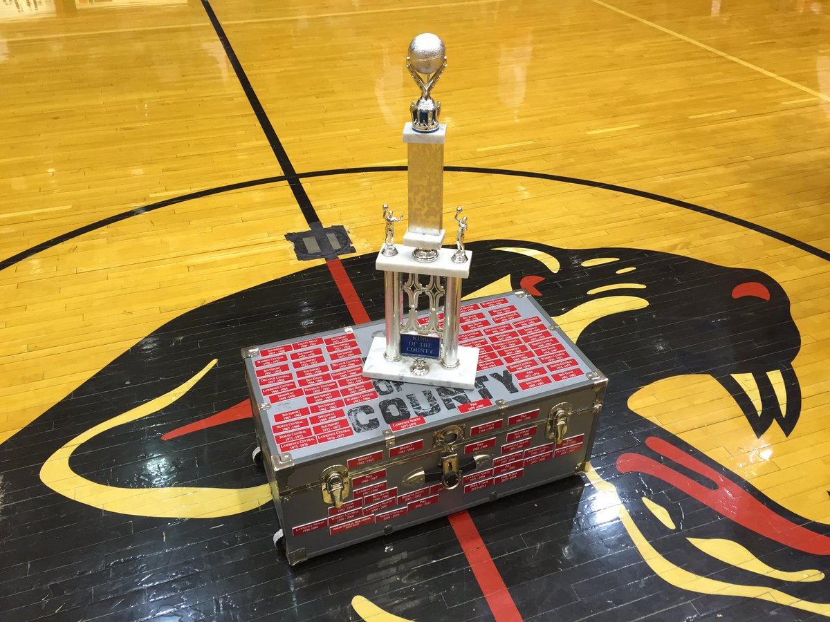 RichNye13's tweet photo. #opbb @panthersnc beat @PikeHSAthletics 70-67 to take King of the County trophy. See it 11 pm #WTHR. https://t.co/wv3Dbv7vQ4