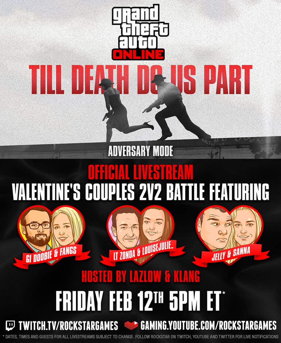 The Gta Base Twitterissa Live W Rockstargames Till Death Do Us Part Couple Stream Https T Co W9sl8bk8nl Https T Co Ot2o007rum Https T Co Xeenlt9raf