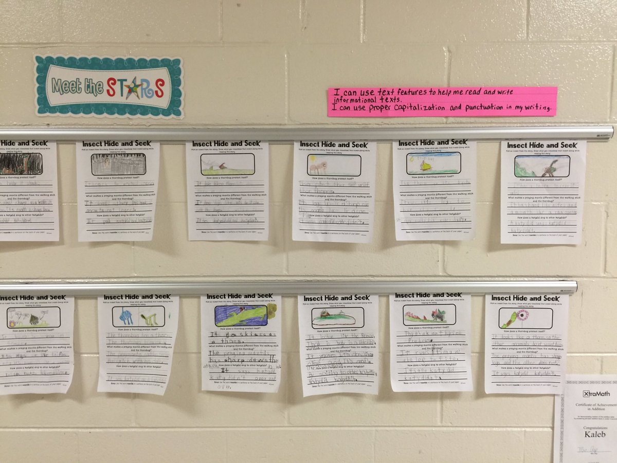 Charleston_ES's tweet image. Reading the walls at CES. #writingfocus