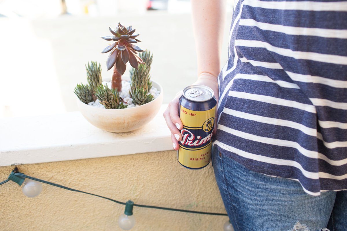 PrimoHawaii's tweet photo. Balcony brew #PrimoBeer https://t.co/w3WzhySs9Z