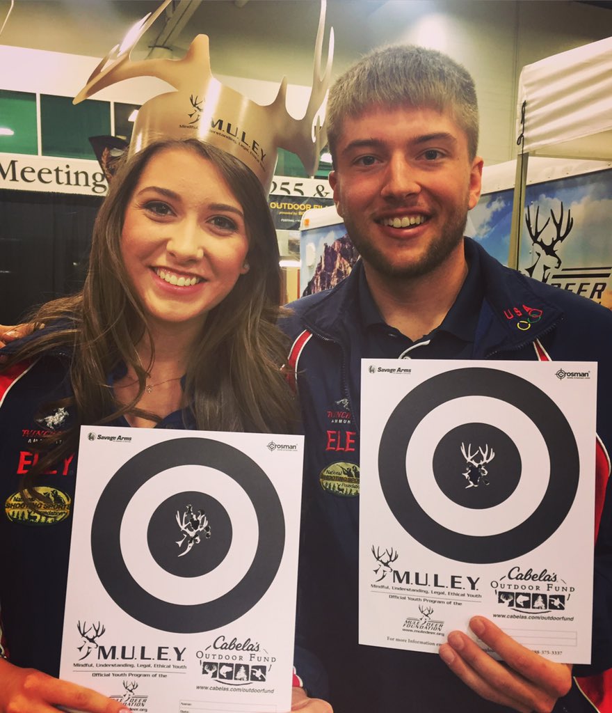 Reed_Kendall's tweet photo. @USAShooting is getting in some cross training at #whce2016! @MuleDeerOrg #usashooting https://t.co/FMm4rB7fXn