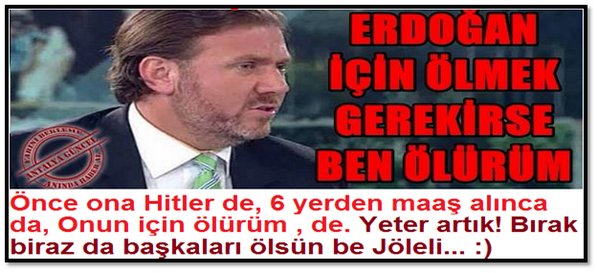 BIRAK ARTIK BİRAZ DA
BAŞKALARI ÖLSÜN....