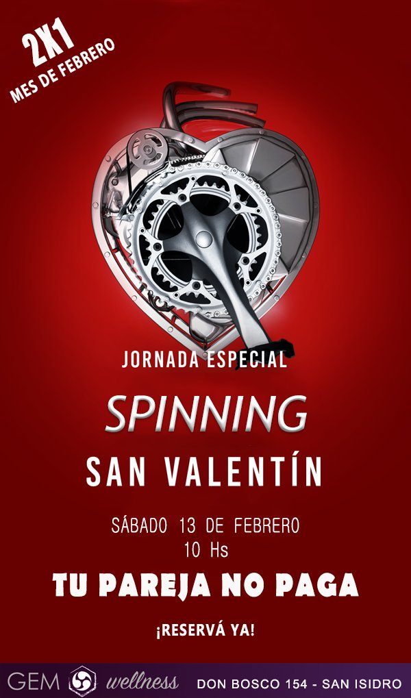 GemWellness's tweet photo. Gem Wellness - Don Bosco 154 - San Isidro - 
** SPINNING 10 hs ** https://t.co/A4pLfuk2gV