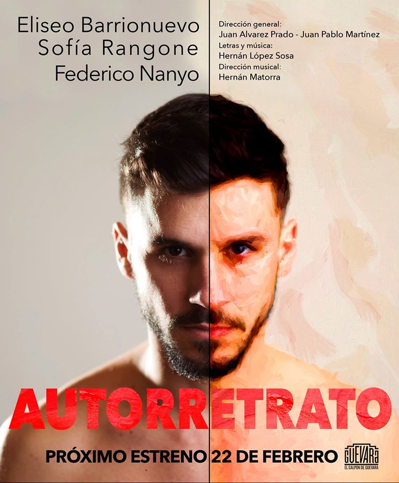 Estreno 22 de Febrero <a href="/galpondeguevara/">El Galpon de Guevara</a> 
“AUTORRETRATO” con <a href="/Eli_Barrionuevo/">Eliseo Barrionuevo</a> musicalesbaires.com.ar/autorretrato-c…
<a href="/juanalvarezprad/">Juan alvarez prado</a>