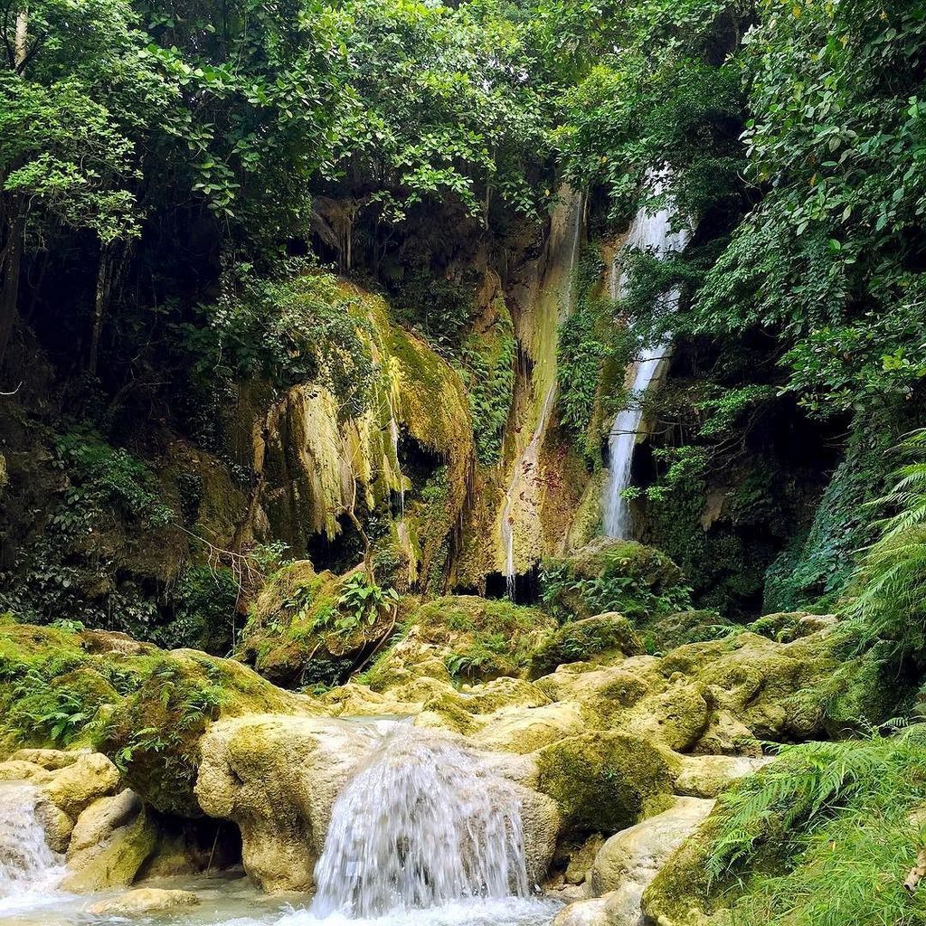kcclaveria's tweet image. The breathtaking #MagAsoFalls in #Kabankalan. #itsmorefuninthephilippines ift.tt/1LlI9Jb
