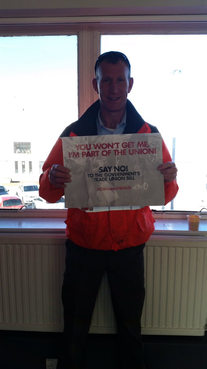 cwucleveland's tweet photo. #CWUandProud Teesside Collections https://t.co/sd2fe454cr