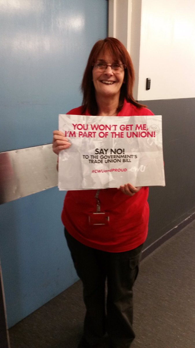 cwucleveland's tweet photo. #CWUandProud Teesside Collections https://t.co/sd2fe454cr