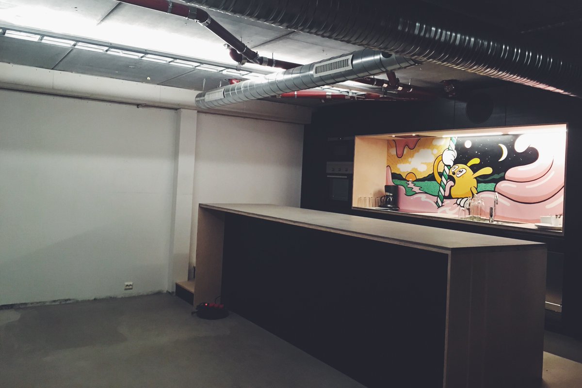 coverks's tweet photo. Our kitchen. #coverks #coworking #kvinesdal #norway https://t.co/9cu5Fbf0R5