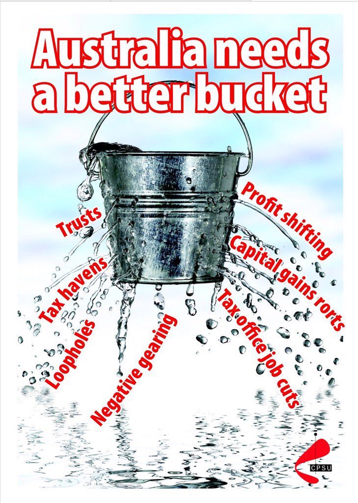 Michtull's tweet photo. Spot on @thirza_white - & why it's urgent we fix our leaky tax system...
#BetterBucket https://t.co/e3qBScF0g1