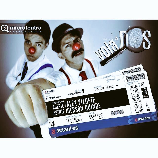 LidiaCristinaOK's tweet photo. Volvieron #Febrero33 #Volados en #MicroTeatroSambo función desde las 19h30 en el #ParqueHistorico $5
📞 0983351767 https://t.co/R7kGQpUeSz