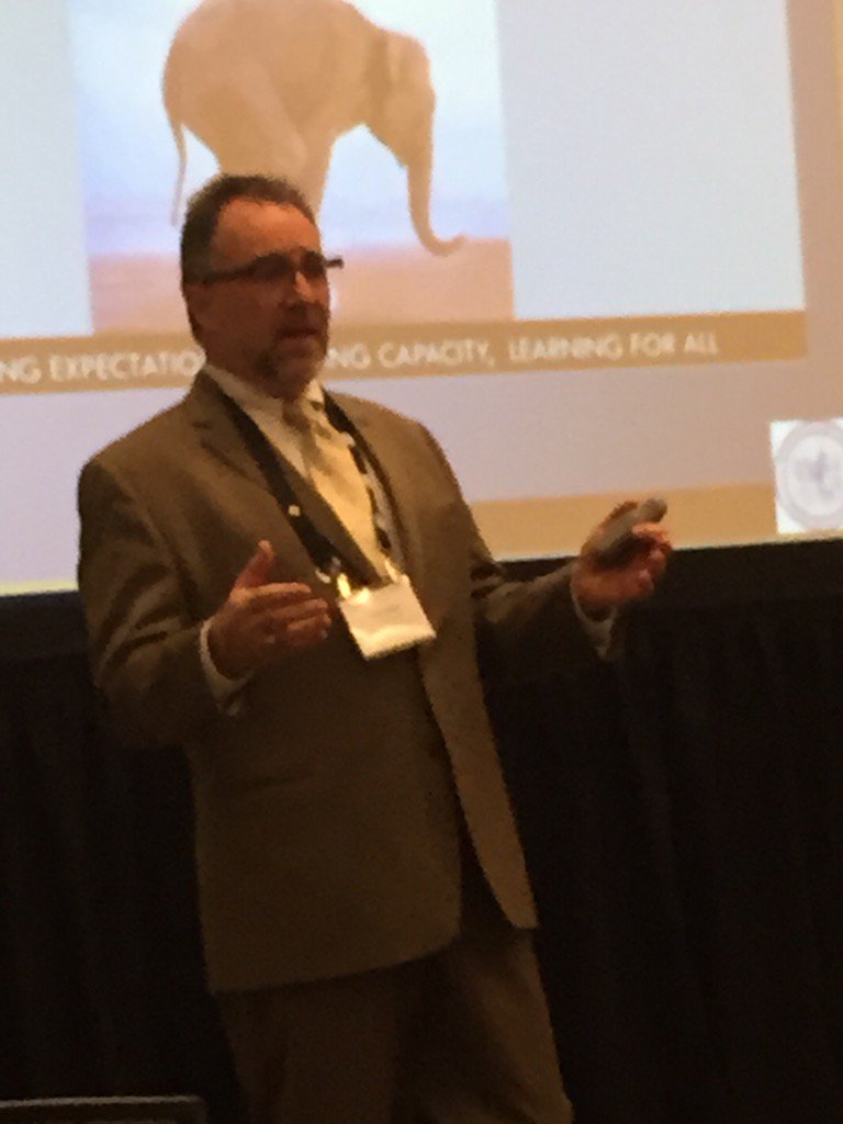 DrCascadden's tweet photo. Brian Blake superintendent of the year presenting at AASA https://t.co/SXZGe75Zlr