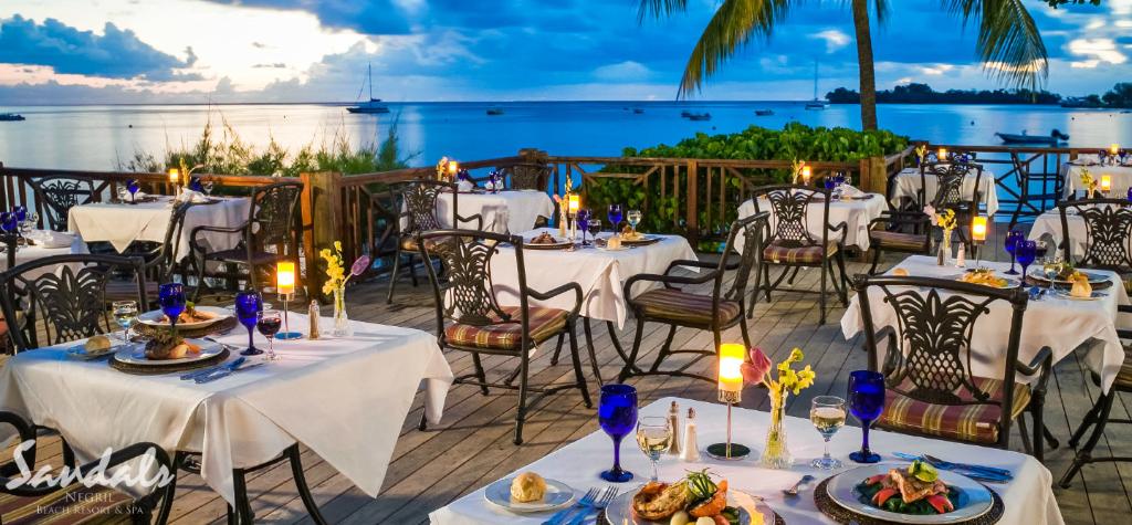 SandalsResorts's tweet photo. 7 dining options and all your favorite drinks to choose from! #SandalsNegril https://t.co/8UX8JkWvo2 https://t.co/1yjbxRPBuX