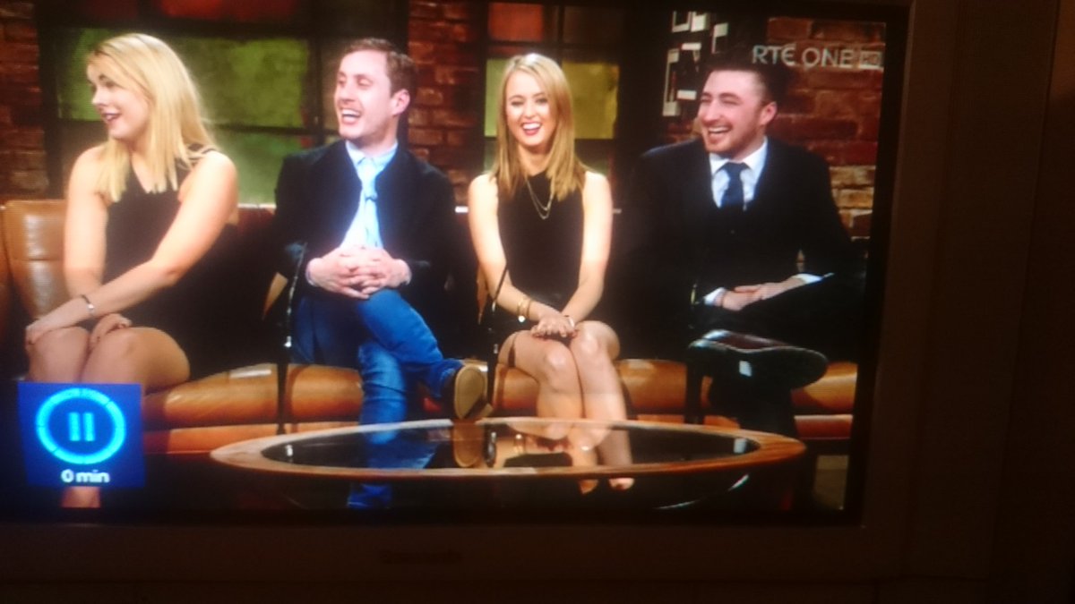 dbcusack's tweet image. #LateLateShow Hey Ferdia, take the sticker off your shoe before you go on telly