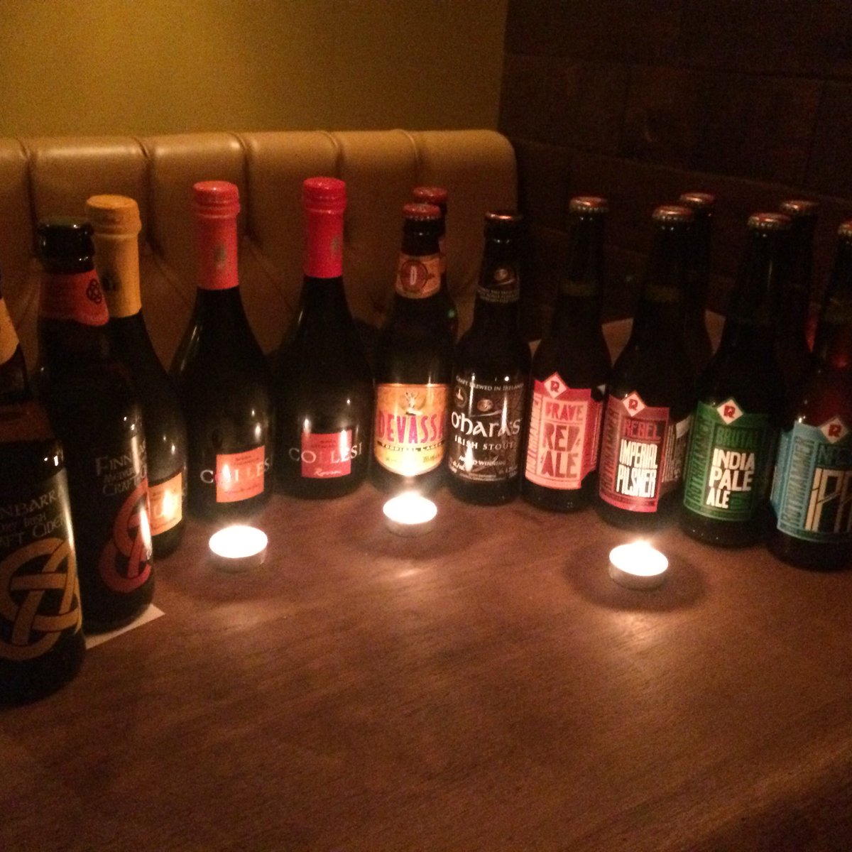 CarlaTrilogyBev's tweet photo. Fabulous tasting session with @HouseRestandBar this evening! @CollesiUK @FinnbarraCider @devassa #Rothhammer https://t.co/tGllCeWRxJ