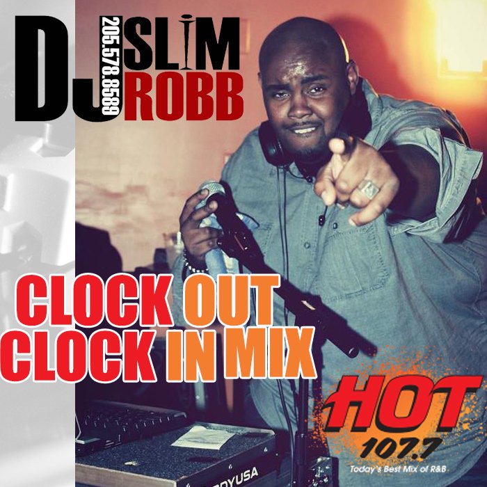 Hot1077's tweet photo. @faithontheradio and DJ @SlimRobb is coming up with the #ClockOutClockinMix on @Hot1077 https://t.co/zB66D5rr72
