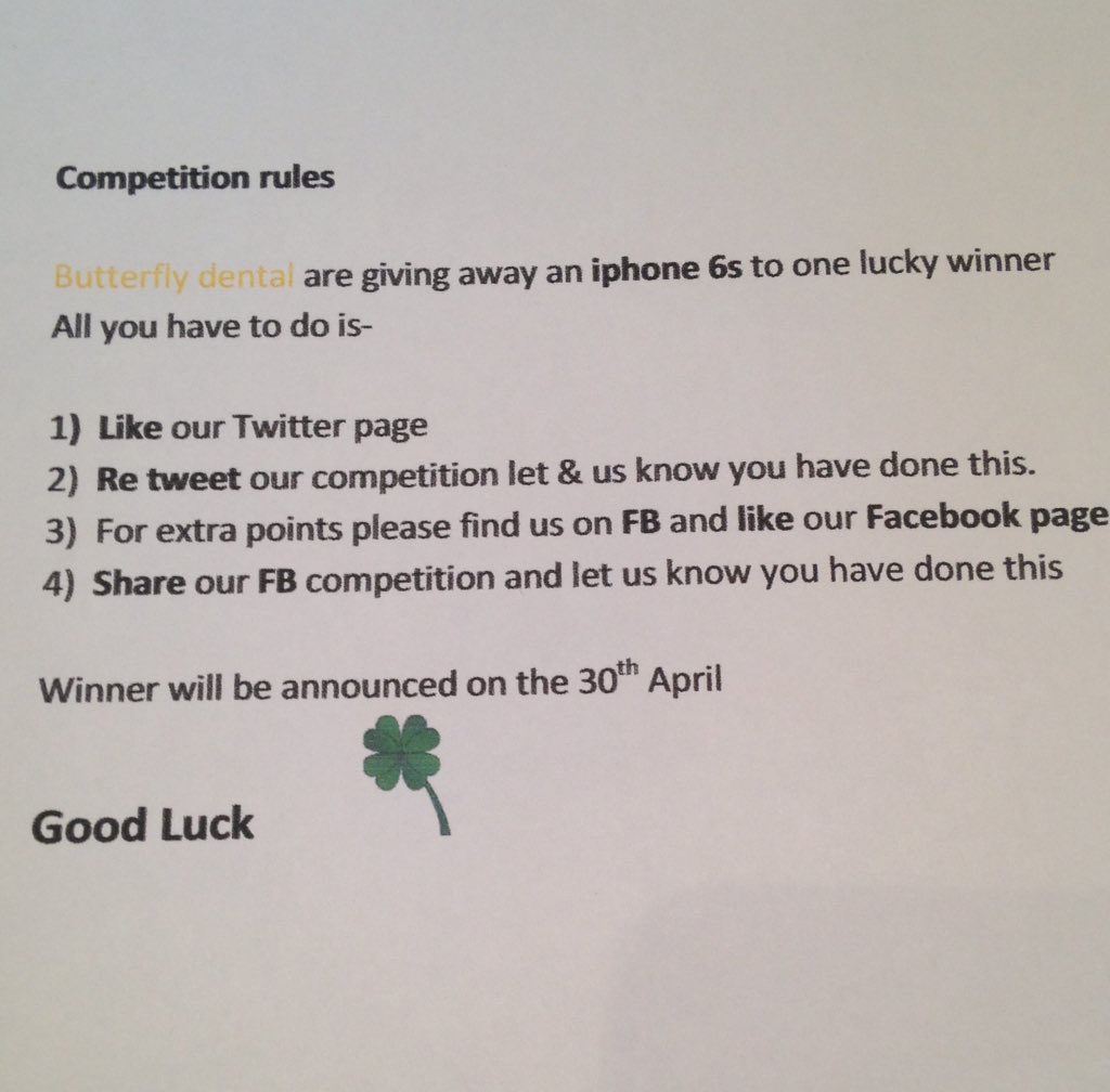 SMOKEYFORMBY's tweet photo. RT @butterflydenta1: #Competition win an #iPhone 6s? F+RT to #win, Seebelow #Altrincham#ButterflyDental? https://t.co/S7EwfQ4rc1 #qbom