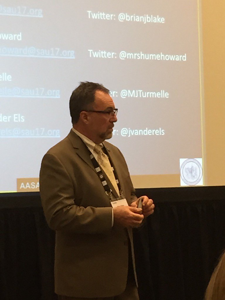 DrCascadden's tweet photo. @Brianjblake   Presenting at National Conference for Education https://t.co/qqEYTbWrCU