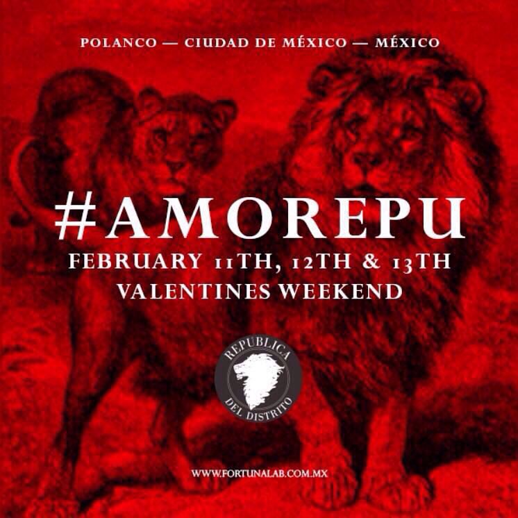 RepublicaDF's tweet photo. This St.Valentines Day! Let's celebrate!! #amorepu #allthelove #republicadf #valentinesday https://t.co/oDCDRThsfy