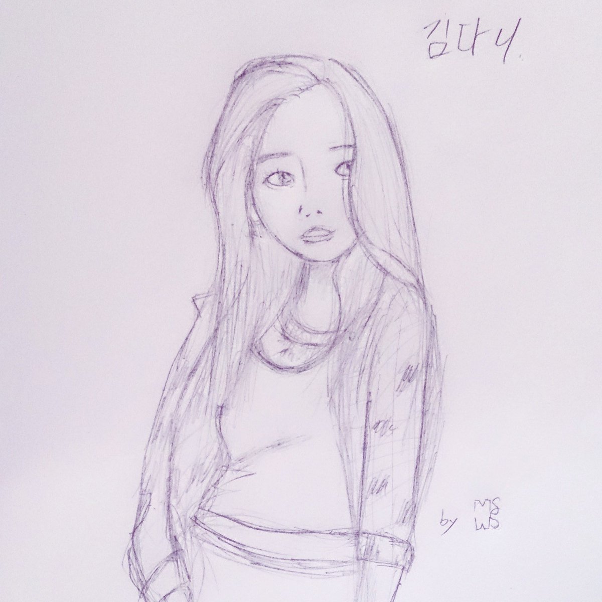 amazingparot's tweet image. Dani!fighting!!!
#fanart #danikim #danee #mbk