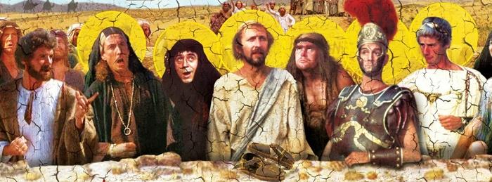 TheCultCafe's tweet photo. 3/26 @montypython's #TheLifeofBrian #cultcafe @JohnCleese @TerryGilliam @EricIdle #alwayslookonthebrightsideoflife https://t.co/G3m9aBmtda