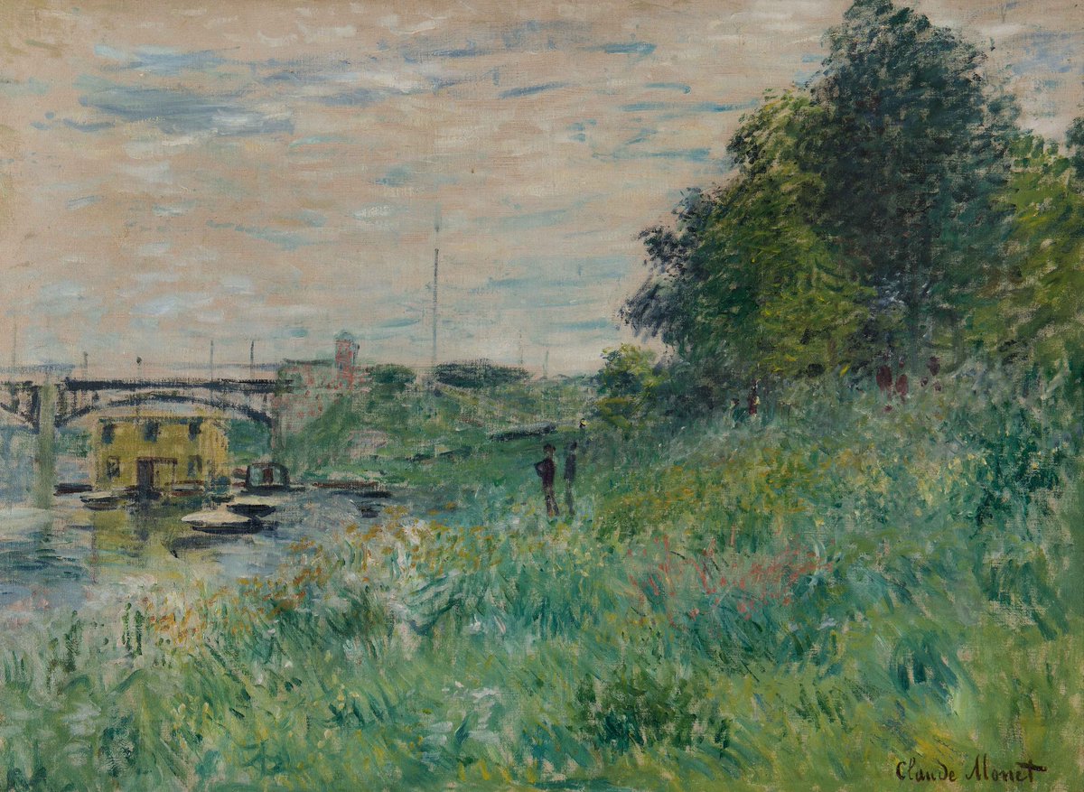 MBACanada's tweet photo. Rien que 2 jours pour faire une promenade longeant la Seine en compagnie de #MonetMBAC https://t.co/44VwKH76vT https://t.co/Fvip1flUce