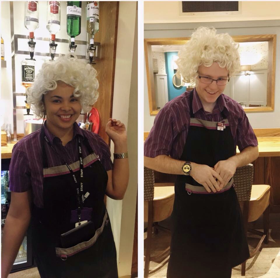 Joannecocking's tweet photo. Team Sheffield Arena loving bad hair day @pi_arena @Sheffield_PI https://t.co/alB2OsNDym