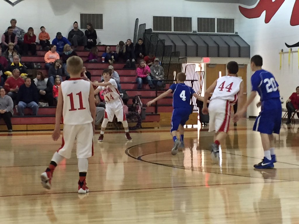 OMS 8th Grade JV Boys BB vs. Wheatridge @ OMS.