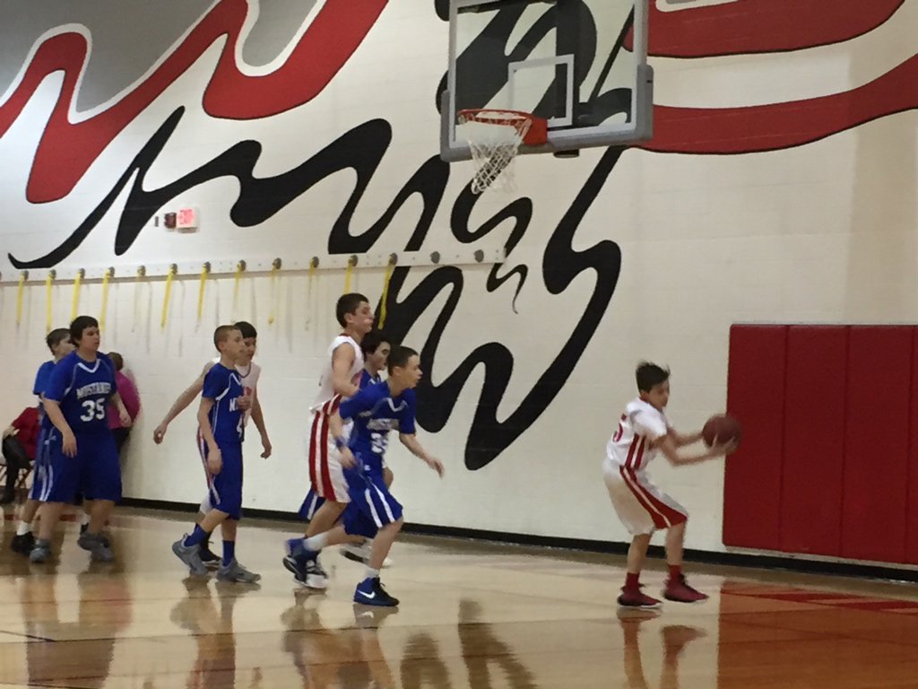 OMS 8th Grade JV Boys BB vs. Wheatridge @ OMS.