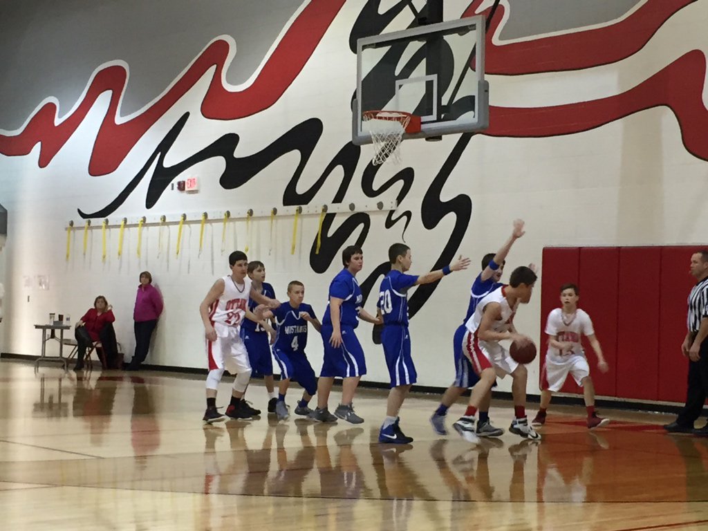 OMS 8th Grade JV Boys BB vs. Wheatridge @ OMS.