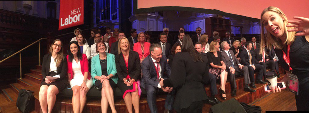 tanya_plibersek's tweet image. My federal colleagues and future colleagues #ALPconf16