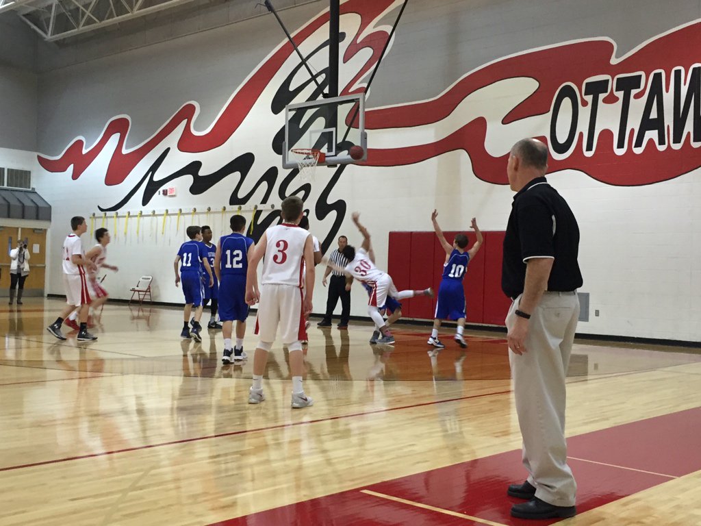 OMS 8th Grade Varsity Boys BB vs. Wheatridge @ OMS.