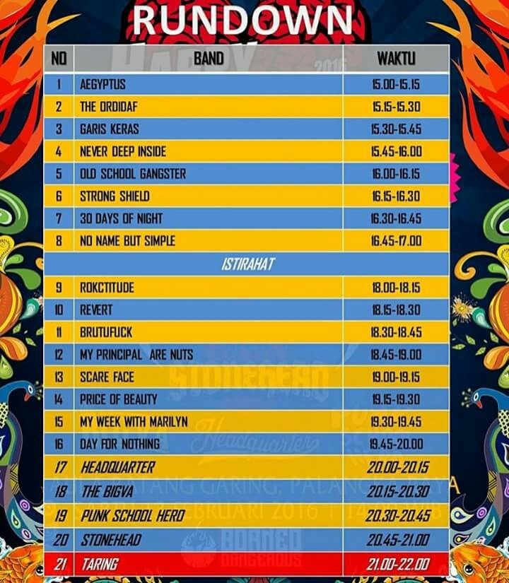 Happy Fucklentine 2016, mulai sore ini di Aula Batang Garing. Persembahan @borneodangerous.