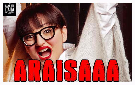 tunch74's tweet photo. #Sanremo2016 #araisa #Arisa #sanremometalfest #parodia #sapevatelo #fakeoffitalia https://t.co/Yxxem0FJXq