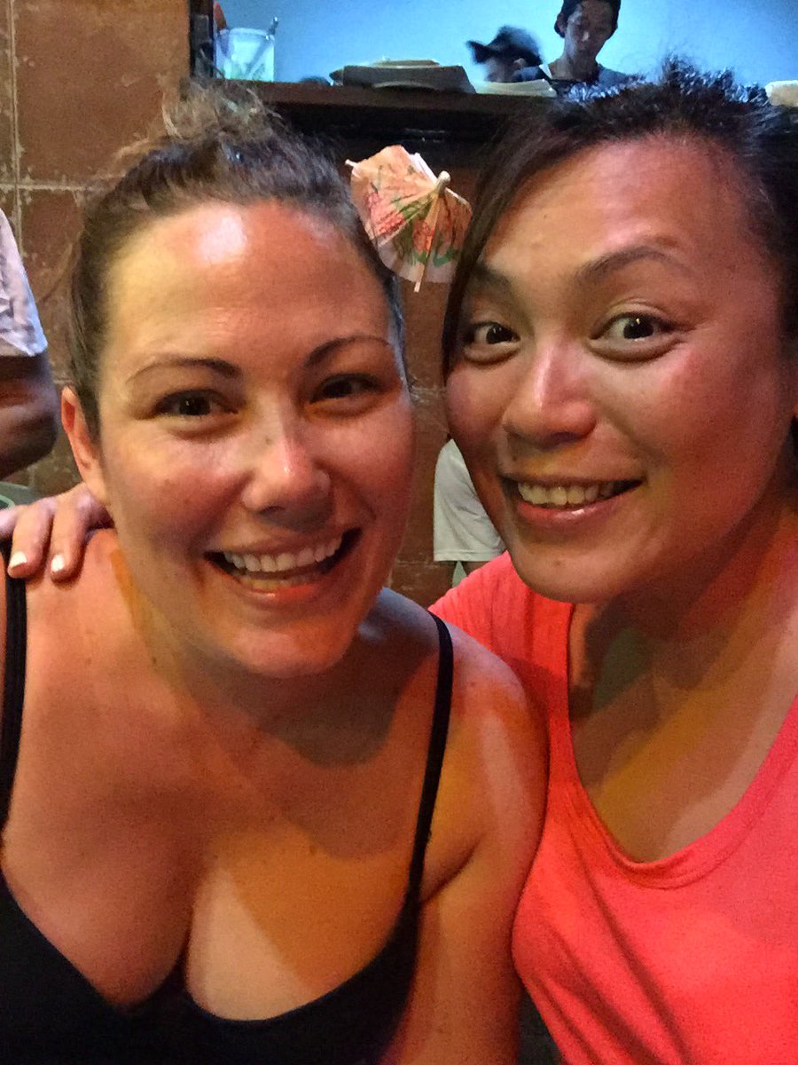 Awesome to be Rey nited w <a href="/ozsupernanny/">Angela Jacobsen</a> at the Bali Beach Shack on Drag night. #ofallplaces #whatcangowrong
