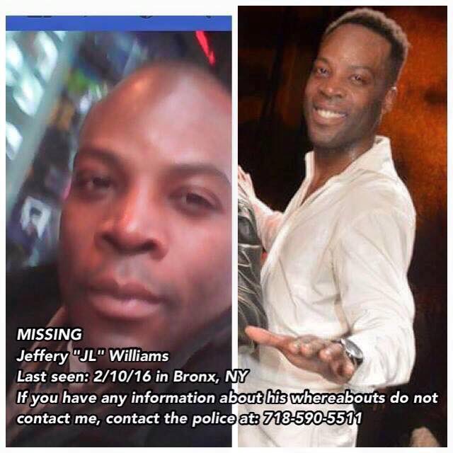 adriennelwarren's tweet photo. Our friend and cast mate JL Williams has been missing for 3 days.  Contact below If you know anything. Please RT!! https://t.co/QD0DgeyUCH
