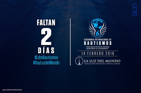 Mario_TC86's tweet photo. @JeissySolchaga1 #SoyLuzdelMundo #ldmbautismos  https://t.co/pfJdnVEdew https://t.co/OkZwfUkdo3