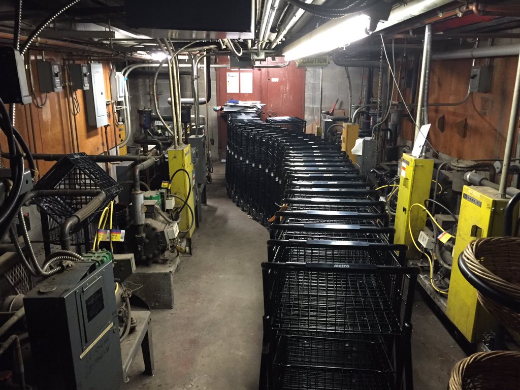 It's always nice when a store dumbs all their shit in the refrigerations techs office. #Refrigeration #hvac