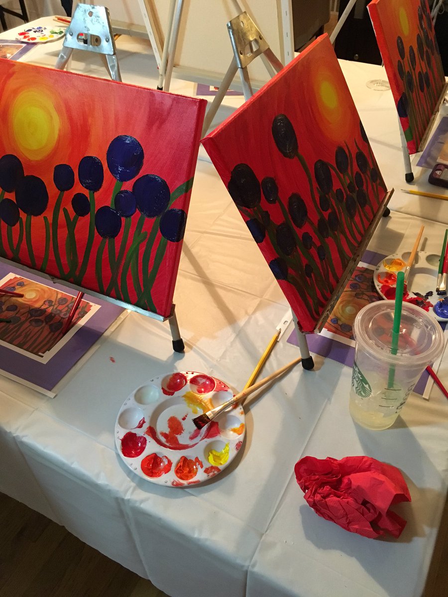 CMSteam7B's tweet photo. Friday night painting party with the @ChardonMiddle teachers! #artists #pros #keepingourdayjobs https://t.co/SWS8aKpsyt