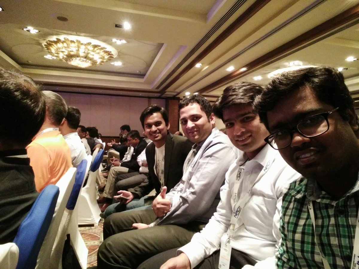 ashik_rahman's tweet photo. Team #chillr at #UPIHackathon https://t.co/qtJZIQWRFW
