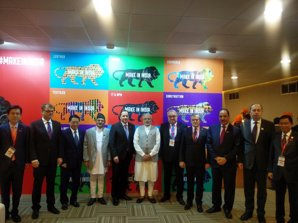 narendramodi's tweet image. Some pictures from the exhibitions.
