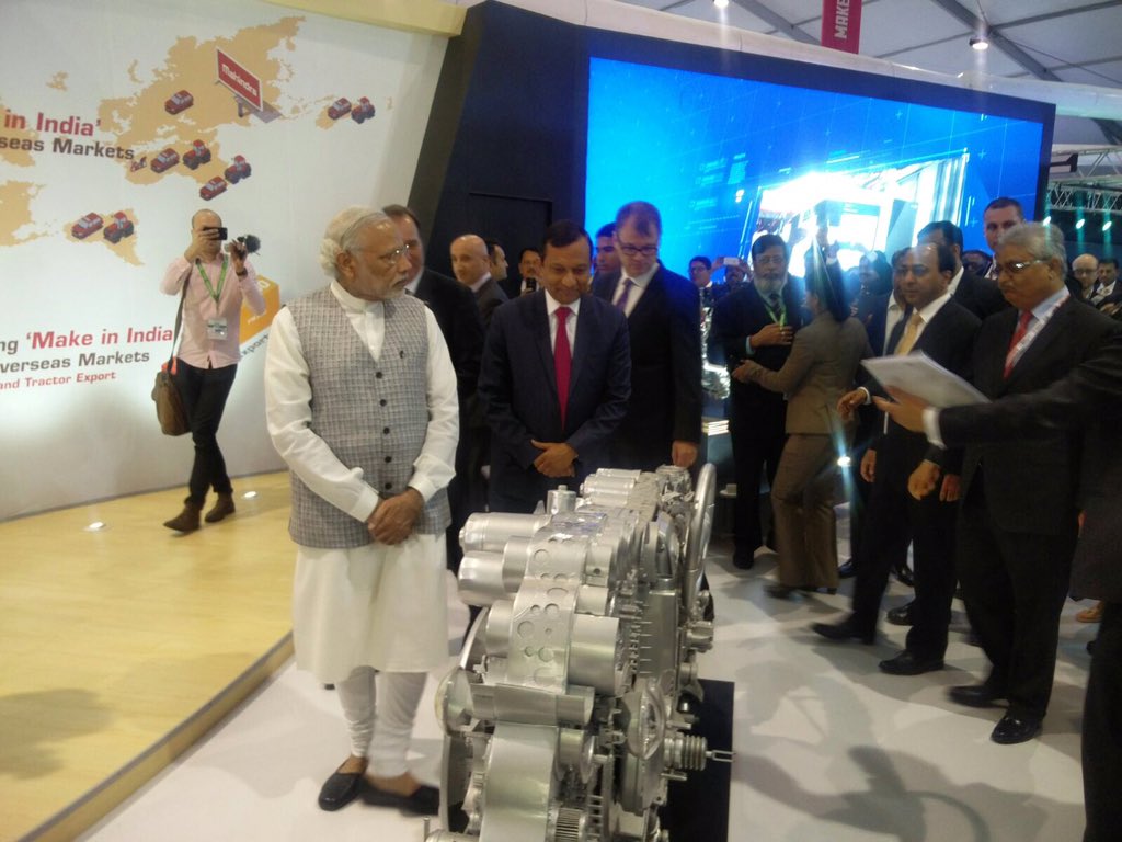 narendramodi's tweet image. Some pictures from the exhibitions.